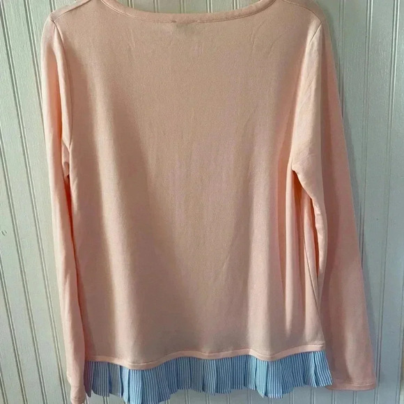 J. Crew ruffle bottom lightweight sweater - Picture 2 of 3